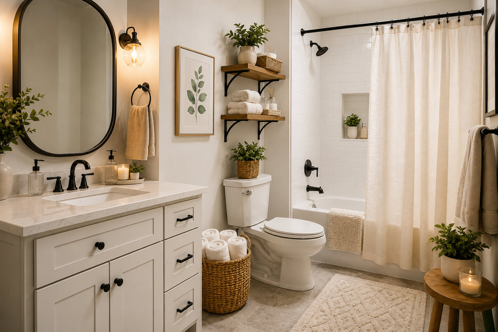 What Should I Buy to Upgrade a Guest Bathroom Without Remodeling?