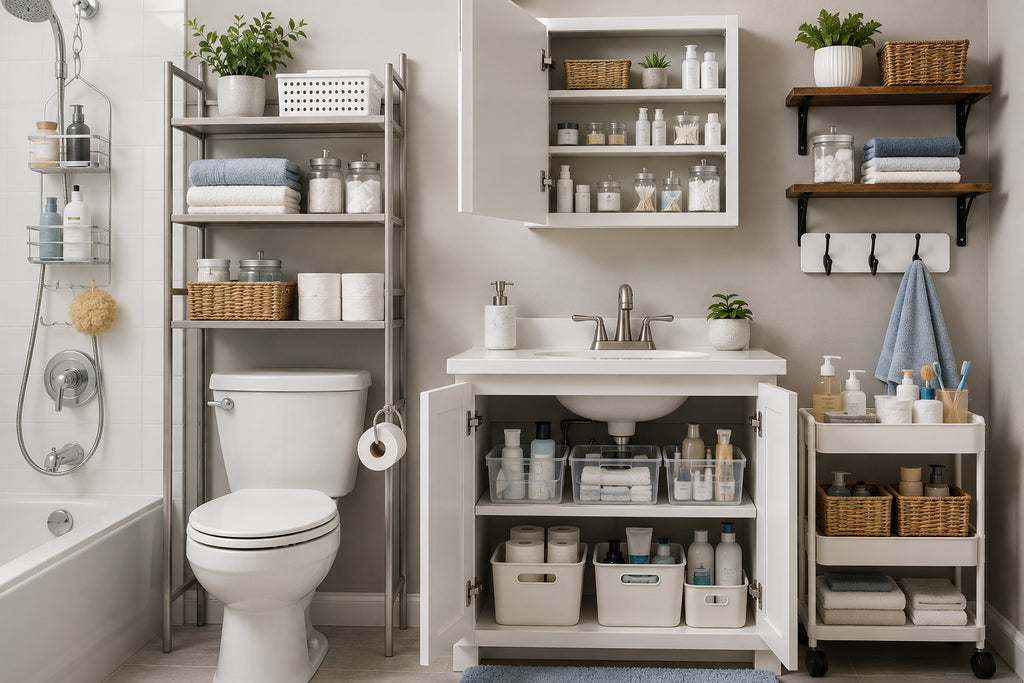 What Are the Best Bathroom Storage Ideas for Limited Space?