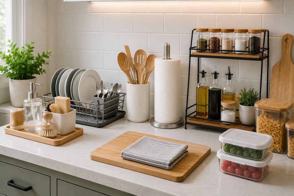 Best Products to Keep a Kitchen Counter Clean and Organized