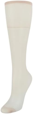Hanes Womens Silk Reflections Reinforced Toe Silky Sheer Knee-high Stockings...
