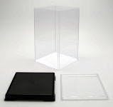Transparent Plastic Figure Doll Case W 4.7 x D 4.7 x H 12.6 Japan Import by Octagon...