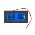 Multimeter, YB5142DM 0-500V Intelligent Digital LCD Display AC Voltage Current Tester Meter (AC20A Direct Measurement)...