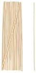 OLYCRAFT 100Pcs Unfinished Wooden Strips 11.8 inch Long Round Wood Sticks 3mm Round Dowels Strips Wooden Dowel Rod Natural Wood Sticks Model Acces...