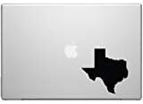 Texas Lone Star State Longhorn Pride Decal Sticker - Black 5" Vinyl Decal for Cars, Laptops...
