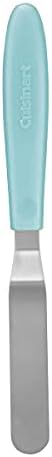 Cuisinart CTG-00-3IS Set of 3 Icing Spatulas, None, Stainless Steel & Blue...
