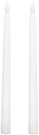 Pssopp LED Taper Candles Flameless Candle Electronic Candle Light 2pcs LED Taper Candles Battery Powered Flameless LED Candle Sticks for Festival ...