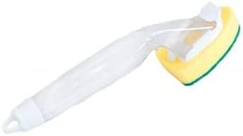 Non-Scratch Heavy Duty Dish Wand Sponge for Kitchen Sink Cleaning Brush (1 Wand with 6 Sponge Heads)...