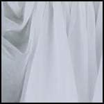 Stylemaster Splendor Batiste, 100" W X 29" L, Sheer Festoon Valance White...