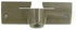 Andersen Lexan Operator Cover with Screw Holes in Stone Color (1978-1995)...