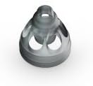Genuine Phonak Open Smokey Domes ... Size = Small...