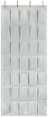 35 Large Pockets Over the Door Shoe Organzier, Hanging Shoe Organizer for Door Large Capacity Shoe Storage Bag with 4 Metal Hooks...