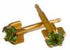 Studex 24K Plated Surgical Steel 3mm Regular Size Ear Piercing Earrings Studs in Prong Style Setting, 12 Pair Mixed Colors Yellow Metal...