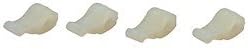 newlifeapp 80040 Washer Agitator Directional Cogs Set, Dog Ears, (Pack of 4) Replacement Kit for Whirlpool & Kenmore, Sears Washer