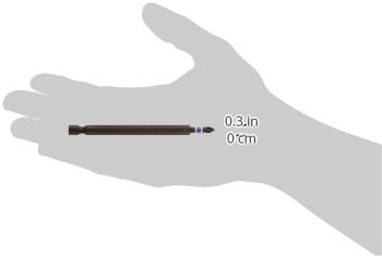 Irwin Tools 1837439 Impact Performance Series Phillips Power Bit #1, 4"...
