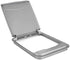 Rev-A-Shelf 50 Qt Under Sink Garbage Can Lid for Base Kitchen and Bathroom Cabinet, Replacement Plastic Trash Bin Lid Only, Silver, RV-50-LID-17-1...