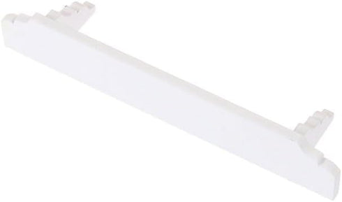1Pc White Dollhouse Wall Shelf, 1:12 Scale Miniature Dollhouse Accessories, White Doll House Storage Wall Shelf for Kitchen Scene, Dollhouse Décor...