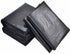100pcs Black Disposable Clean Garbage Bags Not Leak Bulk Plastic Home Kitchen Office Saving Recycled Trash Bag Outdoor Travel Dinner Hotel Restaur...