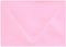 Cotton Candy Pink A1 Euro Flap Envelopes, 3 5/8 x 5 1/8 inches, Set of 10, Made from Pop-Tone Paper...