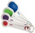 Progressive International Prepworks by Progressive 369BE Flexible Measuring Spoons, Set of 5 Includes ¼ tsp, ½ tsp, 1 tsp, ½ Tbsp and 1 Tbsp...