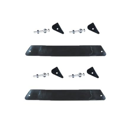 2Pcs Black Stroller Footrest Replacement Adjustable Stroller Extension Footboard Strollers and Accessories for Babies Pushchair Seat Liners, Baby ...
