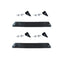 2Pcs Black Stroller Footrest Replacement Adjustable Stroller Extension Footboard Strollers and Accessories for Babies Pushchair Seat Liners, Baby ...