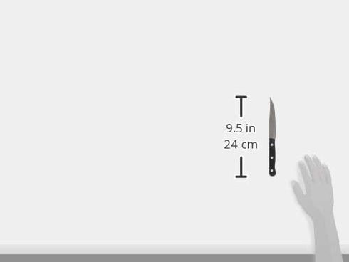 HENCKELS Solution Razor-Sharp Steak Knife Set of 4, German Engineered Informed by 100+ Years of Mastery, Black...