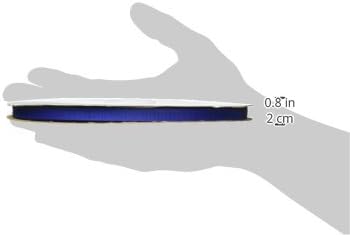 Berwick Offray 3/8" Grosgrain Ribbon, Century Blue, 100 Yards...