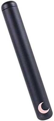 Brando Moon Small Metal Tube Case Container - Airtight Water Proof - Perfect Smell Proof Case to Keep Coffee Fresh While Traveling 4.5”...