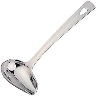 Sauce Ladle, BuyGo Drizzle Spoon with Spout Gravy Soup Ladle, Stainless Steel Kitchen Utensil, Mirror Polish & Dishwasher Safe, 8.67 Inch, Silver...