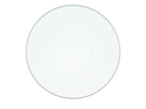 EISCO Double Convex Lens, 500mm Focal Length, 3" (75mm) Diameter - Spherical, Optically Worked Glass - Ground Edges, Polished - Great for Physics ...