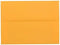 JAM PAPER A6 Colored Invitation Envelopes - 4 3/4 x 6 1/2 - Ultra Orange - 50/Pack...