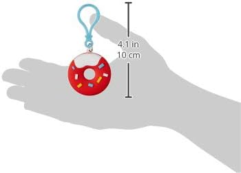 25 Pcs Sweet Donut Keychain for Sweet Donut Theme Party Favors Pendant for Kid Toy Ornament Souvenirs Gift...