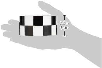 Allstar Performance Black and White Checkered Racer's Tape, Small...