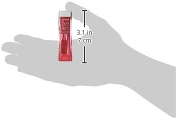 Uni Mechanical Pencil Lead NanoDia Color Red 0.5mm 20leads...