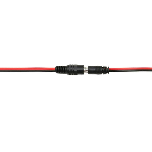 10 Pairs 12V 5A DC Power Pigtail Barrel Plug 2.1mm x 5.5mm Male Female Connector Cable for CCTV Security Camera and 12V Power Supply Adapter (Real...