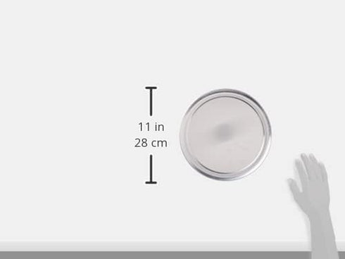 Winco 11" Aluminum Wide-Rim Pizza Pan...
