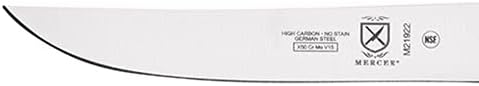 Mercer Culinary M21922 Genesis 5-Inch Non-Serrated Steak Knife,Black...