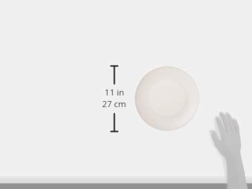 Nordic Ware Polypropylene Plates Microwave Serveware, 10", White...