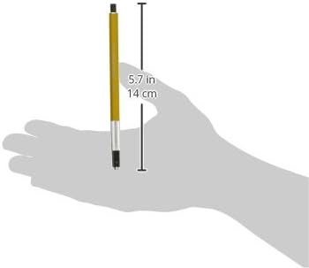 Koh-I-Noor Super-Adapto Lead Holder, 2mm HB Lead Included, Yellow, 1 Set/Each...