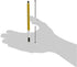 Koh-I-Noor Super-Adapto Lead Holder, 2mm HB Lead Included, Yellow, 1 Set/Each...