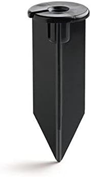 (2 Pack) of HC Lighting - Replacement for 8-Inch In-Ground Stake 1/2" NPT Thread with Side Wire Way for Easy Installation (Large Head Spike W/Wire...