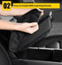 AOMSAZTO Black Armrest Covers for Nissan Murano 2015-2023 Console Pad for Murano...