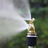 Joywayus Brass Misting Spray Nozzle 1/2" NPT Male 3-Holes Garden Sprinklers Irrigation Connector Water Sprinklers Mister Heads Fitting with Filter...