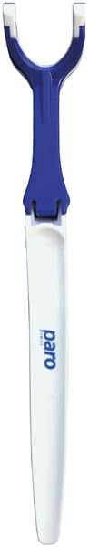 Paro Floss Holder and Paro Riser Floss Mint, Waxed, Fluoridated, Floss 50M...