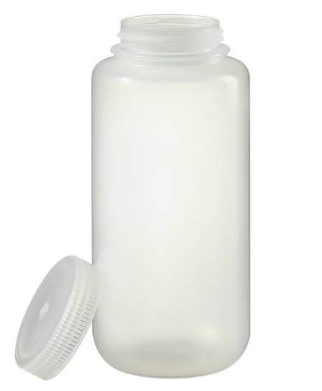 United Scientific® Unistore™ 33310EA | Laboratory Grade Polypropylene Wide Mouth Reagent Bottle | Designed for Laboratories, Classrooms, or Storag...