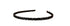 Fashion Super Shiny Women Two Rows Black Crystal Beads Headband Girls Headwear Rhinestone Beaded Hair Band Hair Accessories Women's Fashion Headba...