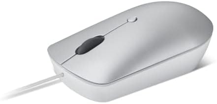 Lenovo 540 USB-C Wired Connection Computer Mouse for PC, Laptop, Computer with Windows or Chrome OS - Ambidextrous Design - 4 Button - Compact Siz...