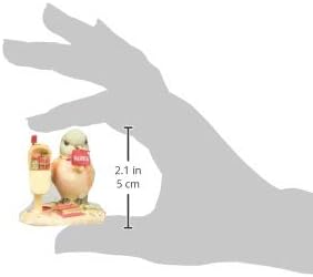 Enesco Heart of Christmas Tweeting Santa Figurine, 1.97", Multicolor...