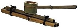 Bamboo Japanese Water Ladle & Water Ladle Rest Tsukubai Set for Garden From Japan...