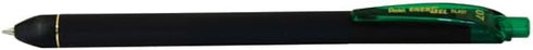 Pentel EnerGel Kuro Liquid Gel Pen, (0.7mm) Medium line, Green Ink, 12 Pack (BL437R1-D)...